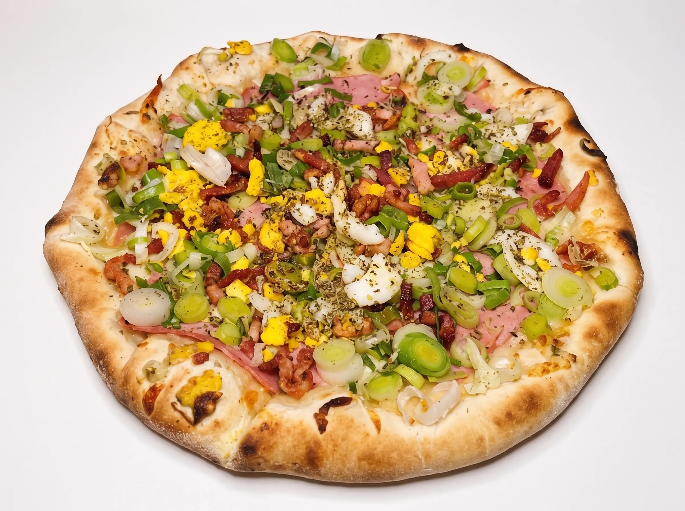 Pizza Alho-poró da Pizza Venuta